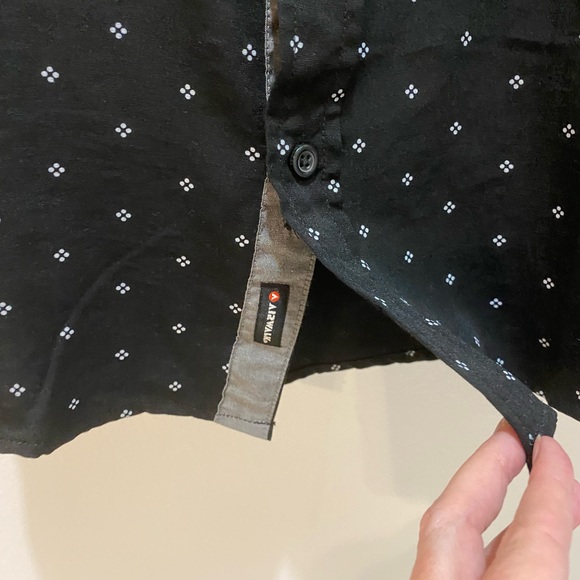 Airwalk Men’s Black Short Sleeve Casual Button Down Shirt - XXL - Picture 3 of 9